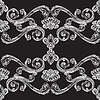 Vector clipart: Flourish seamless pattern background