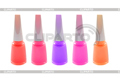 Esmaltes de uñas multicolor | Foto de alta resolución |ID 4153535