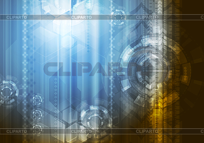 Bright abstract technology background | Stock Vector Graphics |ID 6457697