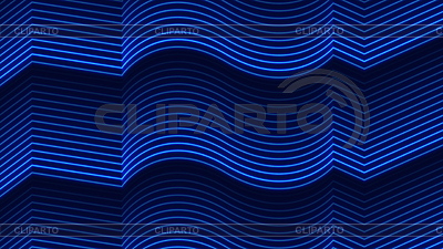 Blue glowing neon lines abstract tech pattern design | High resolution stock illustration |ID 7560427
