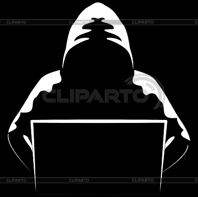 Silueta, de, anónimo | Ilustración vectorial de stock |ID 7194466