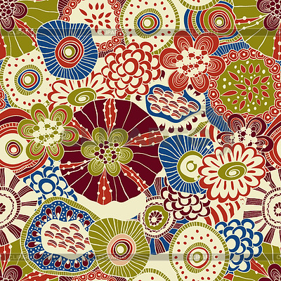 Composición abstracta floral transparente | Ilustración vectorial de stock |ID 4288733