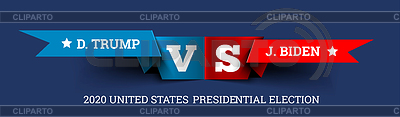 Президентские выборы в США. Дональд | Векторный клипарт |ID 7055247