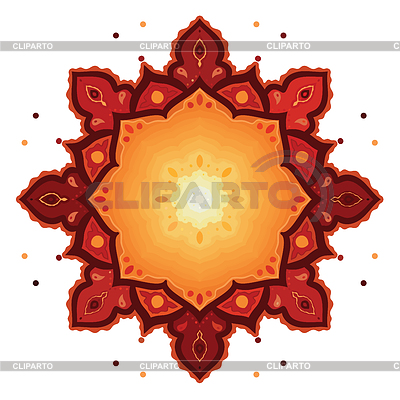 Mandala. So Muster | Stock Vektorgrafik |ID 4376331