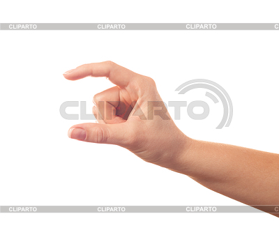 Una mano humana ocultando algo | Foto de alta resolución |ID 4131392