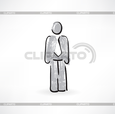 Hombre en el juego | Ilustración vectorial de stock |ID 4157686