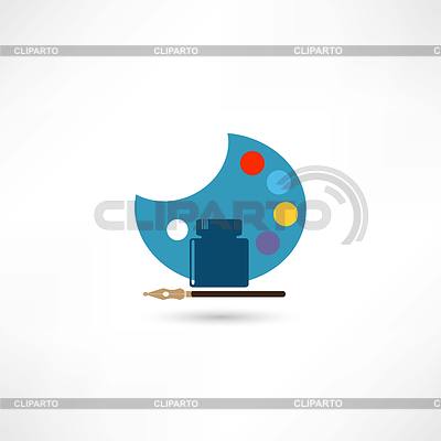 Palettensymbol | Stock Vektorgrafik |ID 4193437
