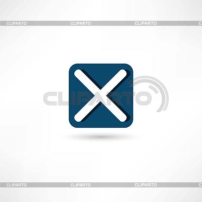 Symbol löschen | Stock Vektorgrafik |ID 4193665