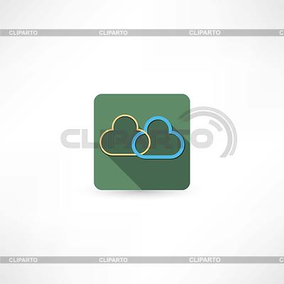Wolken-Symbol | Stock Vektorgrafik |ID 4253208