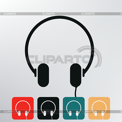 Icono de auriculares | Ilustración vectorial de stock |ID 4325206