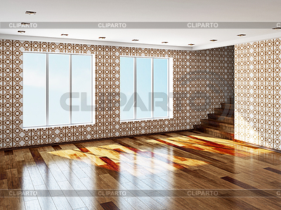 Big empty room | High resolution stock illustration |ID 4185228