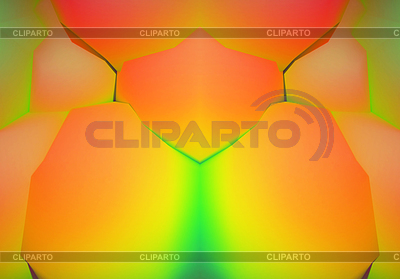 Fondo abstracto con formas 3d simétricas y | Ilustración de alta resolución |ID 7337028