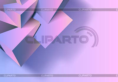 Fondo abstracto 3D con mezcla de cubos. | Ilustración vectorial de stock |ID 7621734