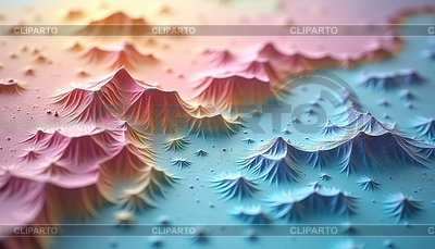 Абстрактная 3D-топографическая карта с горным образованием | Иллюстрация большого размера |ID 7628619