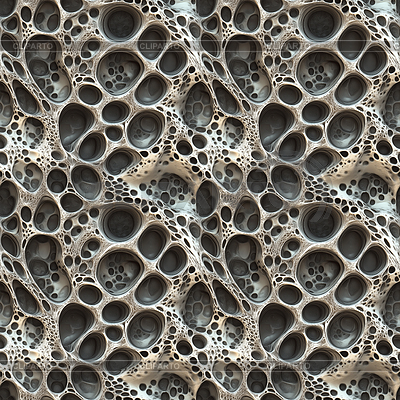 Abstract seamless organic pattern with cellular | High resolution stock illustration |ID 7647549