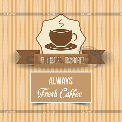 Vintage coffee poster | Stock Vector Graphics |ID 4120785