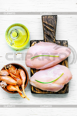 Filetes de pollo crudo | Foto de alta resolución |ID 6141776