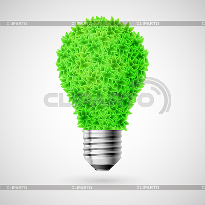 Green bulb | Stock Vector Graphics |ID 4102119