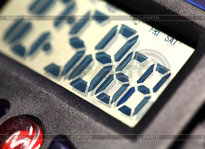 Digital clock | High resolution stock photo |ID 4138404