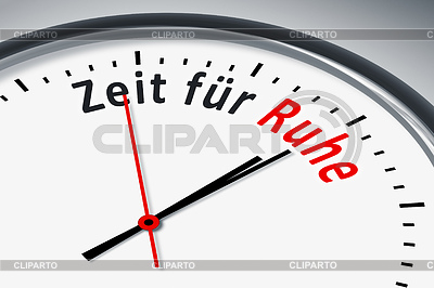 Uhr mit Text | Illustration mit hoher Auflösung |ID 4485926