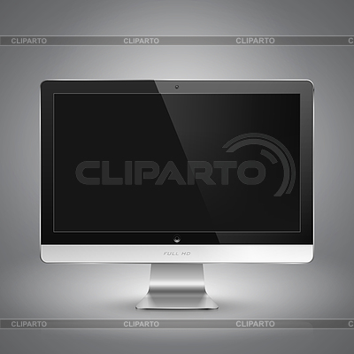 Monitor de la computadora | Ilustración vectorial de stock |ID 4190853