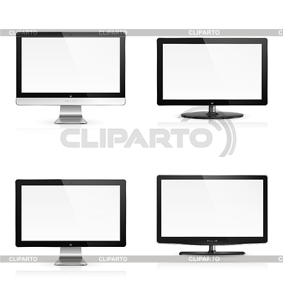 Monitor de la computadora | Ilustración vectorial de stock |ID 4190854