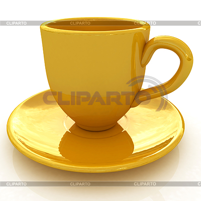 Mug on white | High resolution stock illustration |ID 4231677