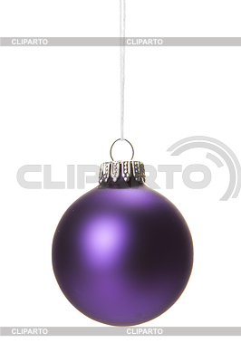 Christmas ornament violet | High resolution stock photo |ID 4346093