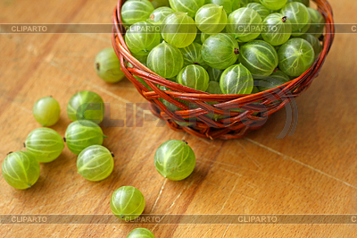 Gooseberry on wooden surface | High resolution stock photo |ID 7200178