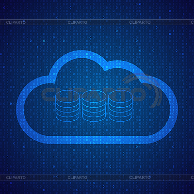 Internet server and cloud  | Stock Vector Graphics |ID 6780236