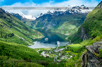 Geiranger Fjord, Norwegen | Foto mit hoher Auflösung |ID 5205238