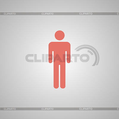 Mann - Symbol | Stock Vektorgrafik |ID 5558609