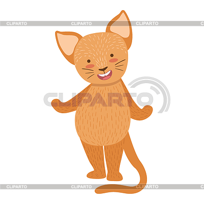 Cat Cute Игрушка животных с подробными Elements ЧАСТЬ | Векторный клипарт |ID 6216173