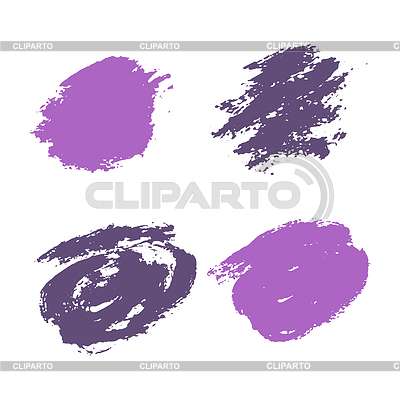 Conjunto de puntos abstractos de elementos de diseño grunge | Ilustración vectorial de stock |ID 7634798