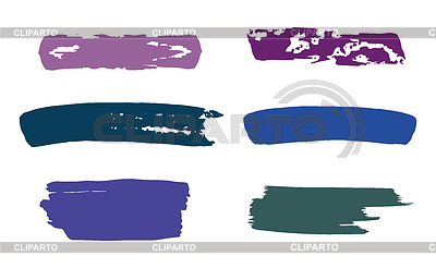 Farbsammlung abstrakte Grunge-Designelemente | Stock Vektorgrafik |ID 7646289